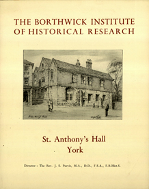 Leaflet for Borthwick users, 1953